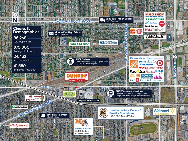 More Photos Of 5820 W Ogden Ave, Cicero Fast Food For Sale