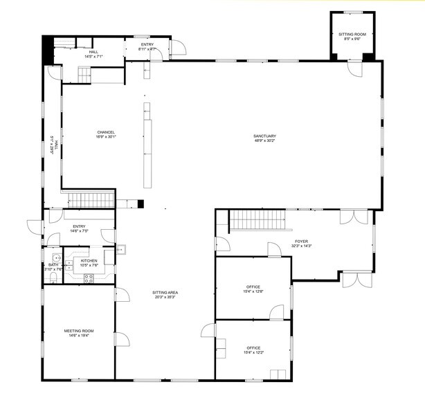 More Photos Of 2927 W Pikes Peak Ave, Colorado Springs Religious Facility For Sale