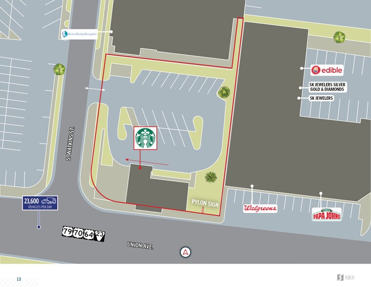 More Photos Of 1420 Union Ave, Memphis Freestanding For Sale