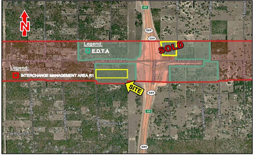Primary Photo Of 6877 Peach Point, Homosassa Land For Sale