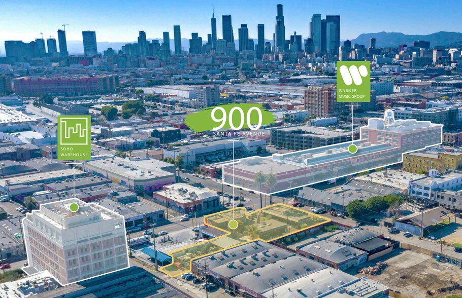 Primary Photo Of 900 S Santa Fe Ave, Los Angeles Land For Sale