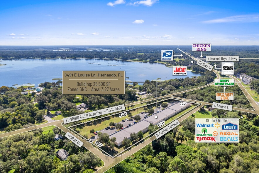 More Photos Of 3451 E Louise Ln, Hernando General Retail For Sale