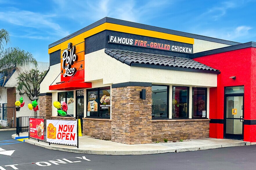 Primary Photo Of 1519 W Chapman Ave, Orange Fast Food For Sale