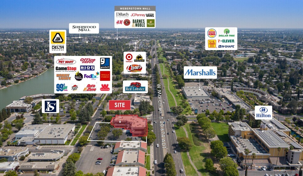 More Photos Of 2321 W March Ln, Stockton Office For Sale