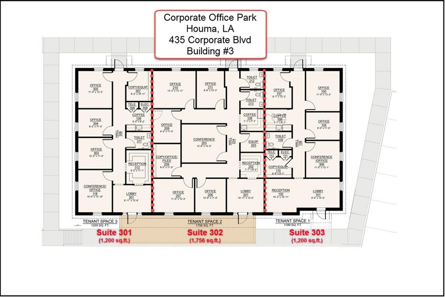 More Photos Of 435 Corporate Dr, Houma Office For Lease