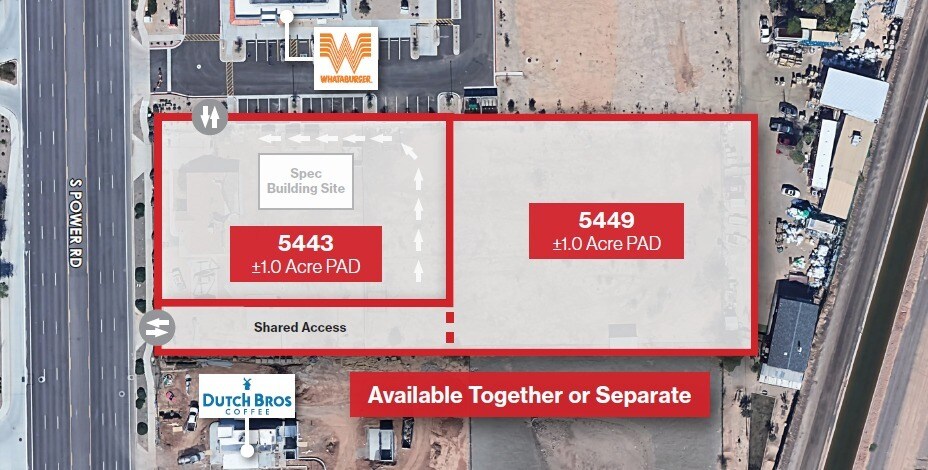 Primary Photo Of 5449 S Power Rd, Mesa Land For Lease