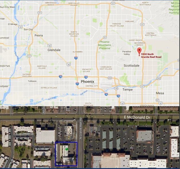 More Photos Of 5900 N Granite Reef Rd, Scottsdale Medical For Lease