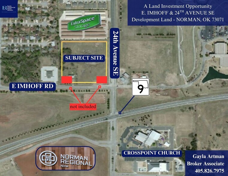 Primary Photo Of E Imhoff & 24th Avenue SE, Norman Land For Sale