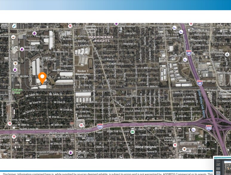 More Photos Of 455-465 W 38th St, Houston Warehouse For Lease