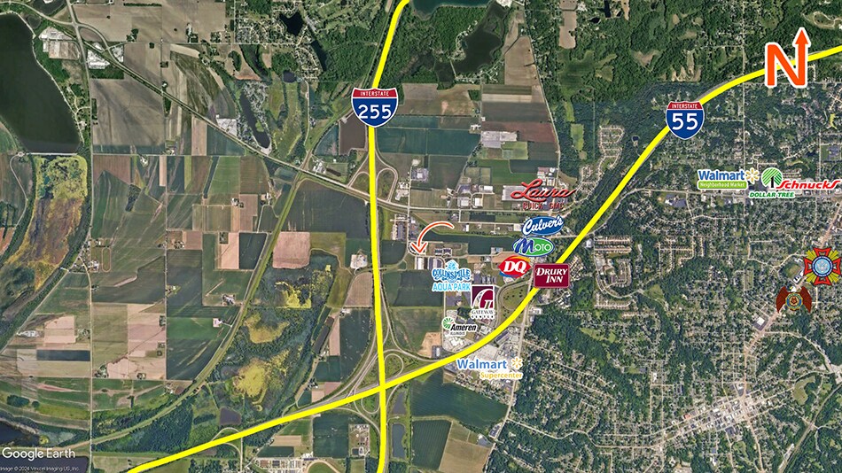 More Photos Of 1901-1911 E Edwardsville Rd, Wood River Warehouse For Lease