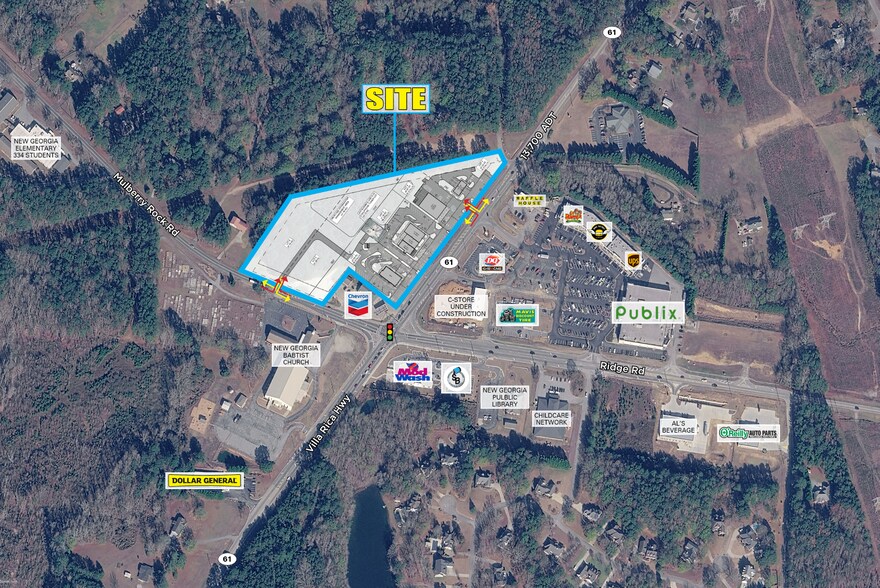 Primary Photo Of 8050 Villa Rica Hwy, Dallas Land For Lease