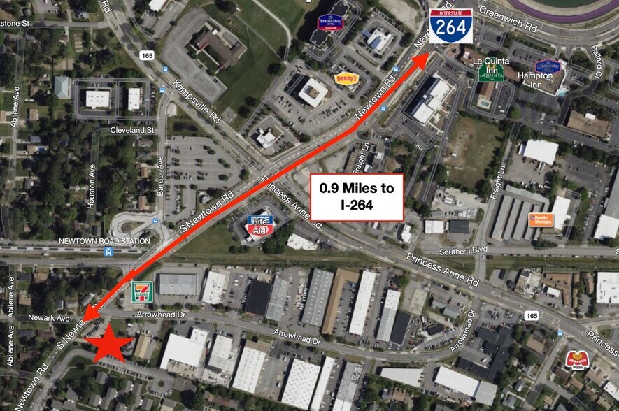 More Photos Of 202 S Newtown Rd, Virginia Beach Auto Dealership For Lease