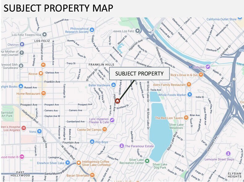 More Photos Of 2340 Hyperion Ave, Los Angeles Land For Sale