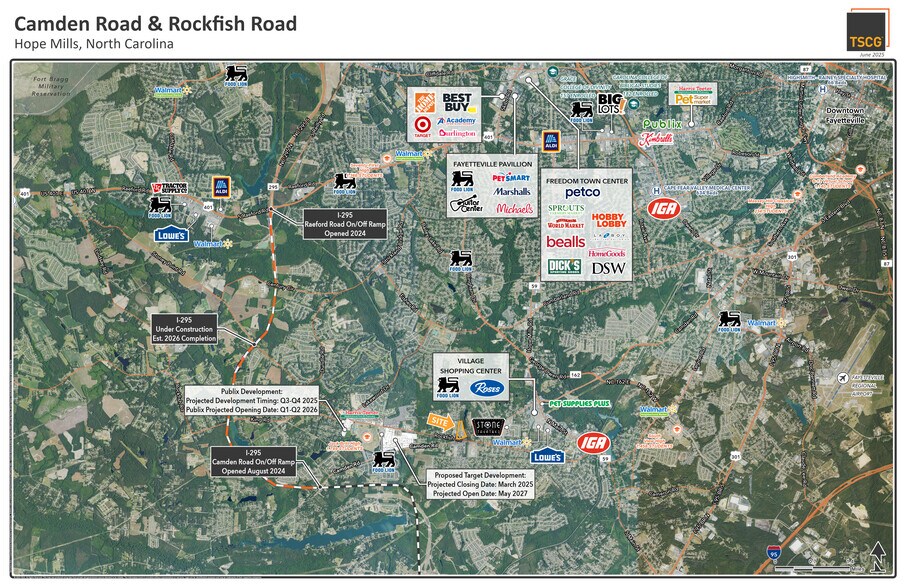 Primary Photo Of Camden Road & Rockfish Road, Hope Mills Land For Lease