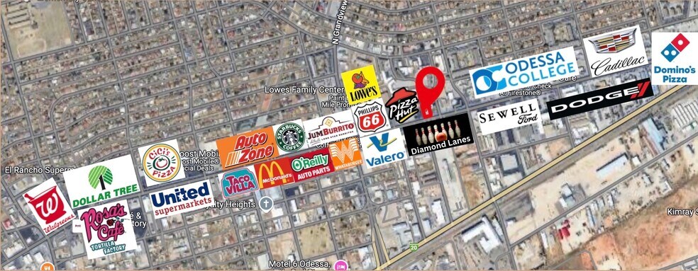 More Photos Of 2141 E 8th St, Odessa Freestanding For Lease