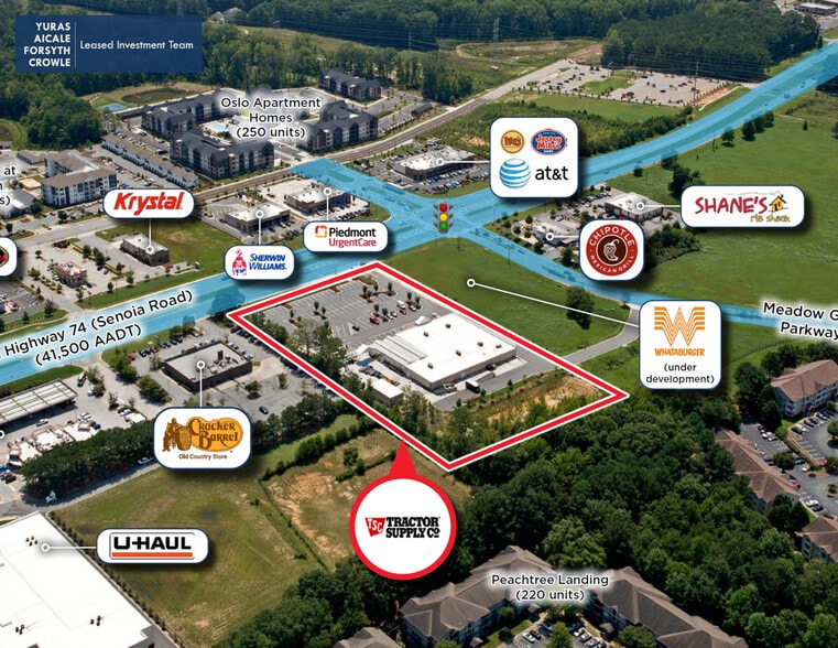 More Photos Of 8015 Senoia Rd, Fairburn Freestanding For Sale