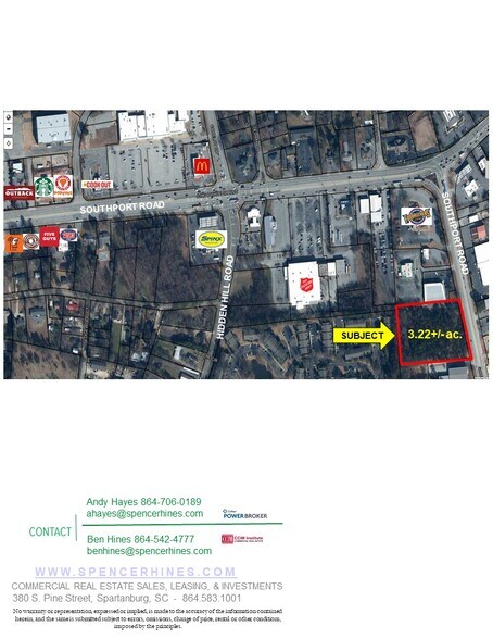 Primary Photo Of Southport Rd, Spartanburg Land For Sale