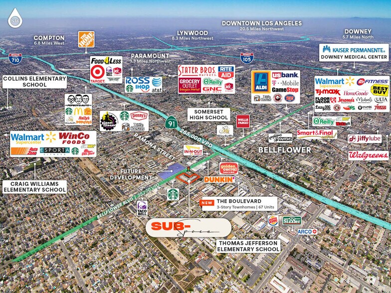 More Photos Of 17600-17620 Bellflower Blvd, Bellflower Unknown For Lease
