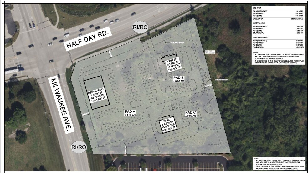 More Photos Of 501 Milwaukee Avenue Ave, Lincolnshire Land For Lease