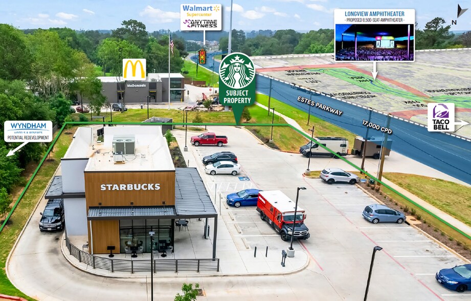 More Photos Of 3620 Estes Pky, Longview Fast Food For Sale