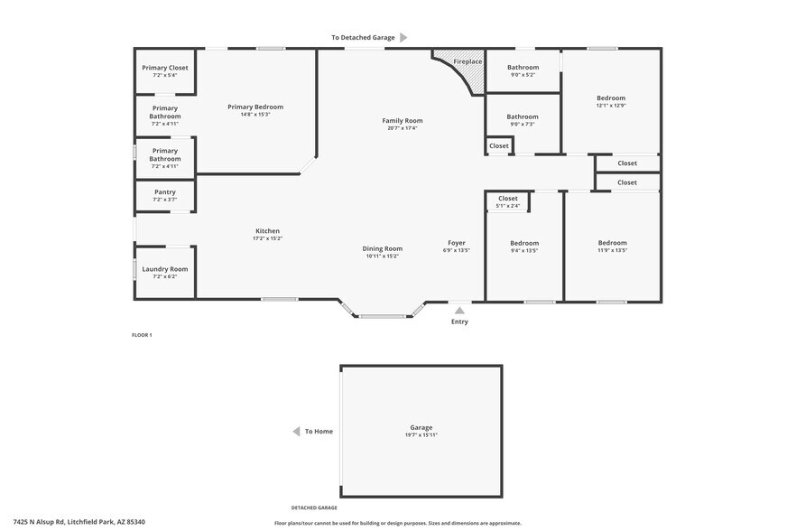More Photos Of 7425 N Alsup Rd, Litchfield Park Horse Stables For Sale