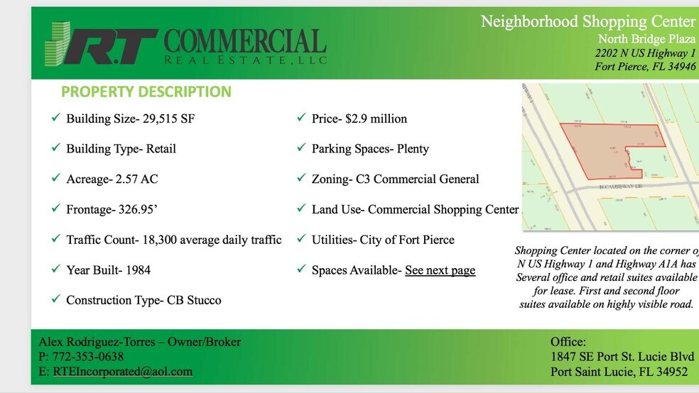 More Photos Of 2202 N U.S. Highway 1, Fort Pierce Unknown For Lease