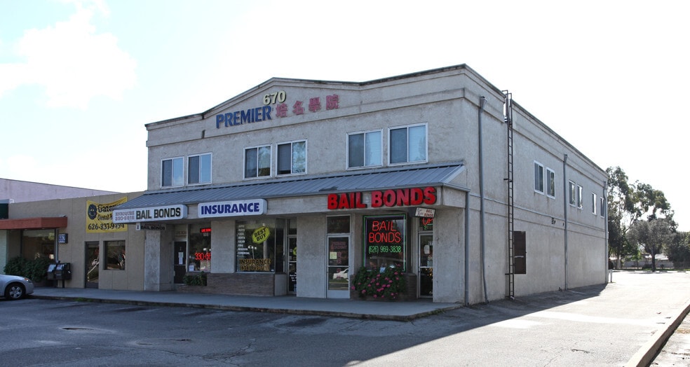 Primary Photo Of 666-670 S Sunset Ave, West Covina Storefront Retail Office For Sale