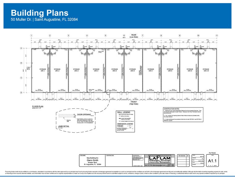 More Photos Of 50 Muller Dr, Saint Augustine Industrial For Lease