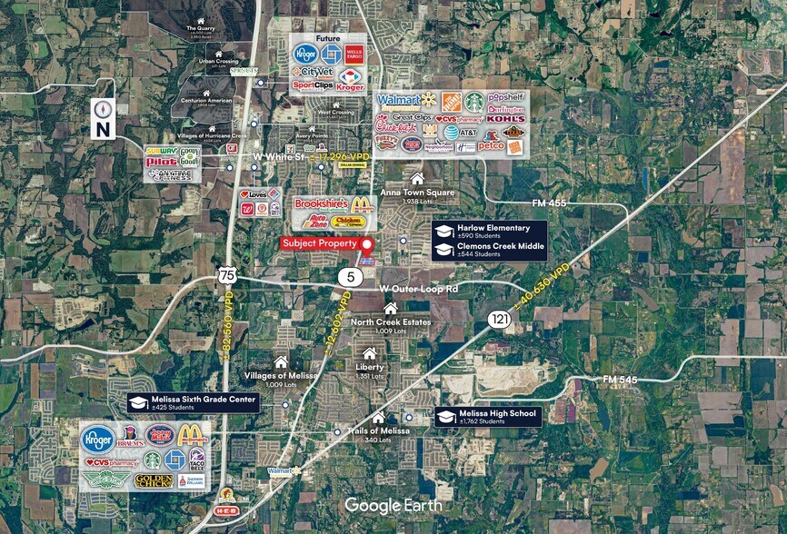 More Photos Of NEC Hwy 5 & E Foster Crossing Rd, Anna Land For Sale