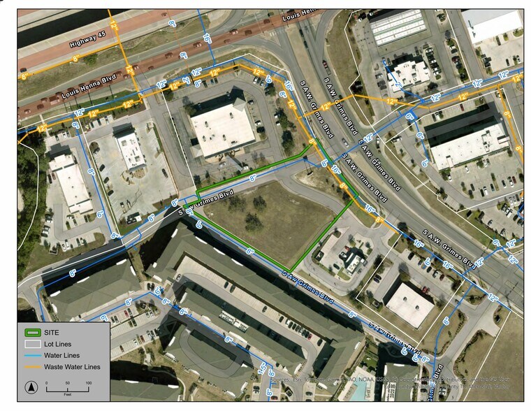 More Photos Of 2620 S A W Grimes Blvd, Round Rock Land For Sale