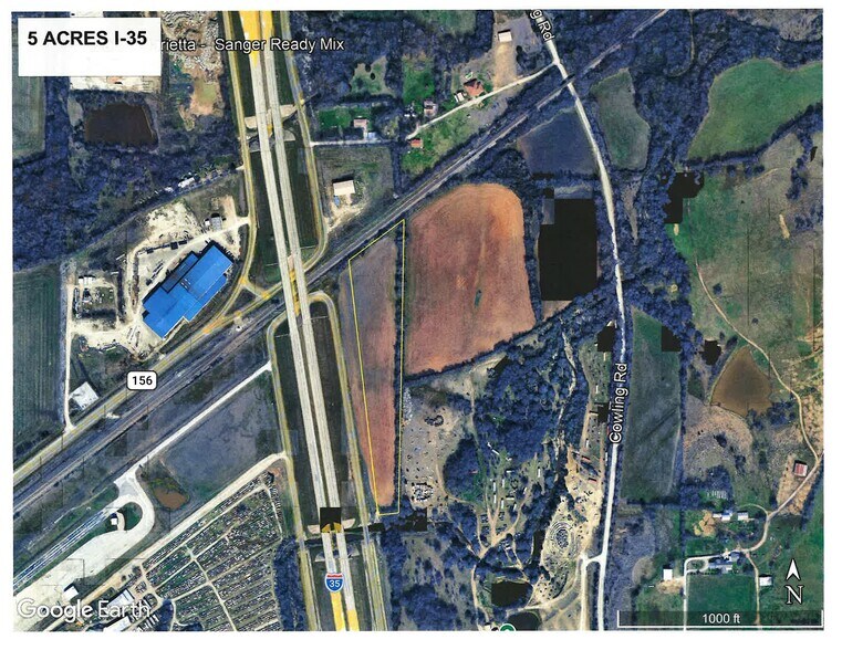 Primary Photo Of TBD Interstate 35 Frontage Road, Sanger Land For Lease