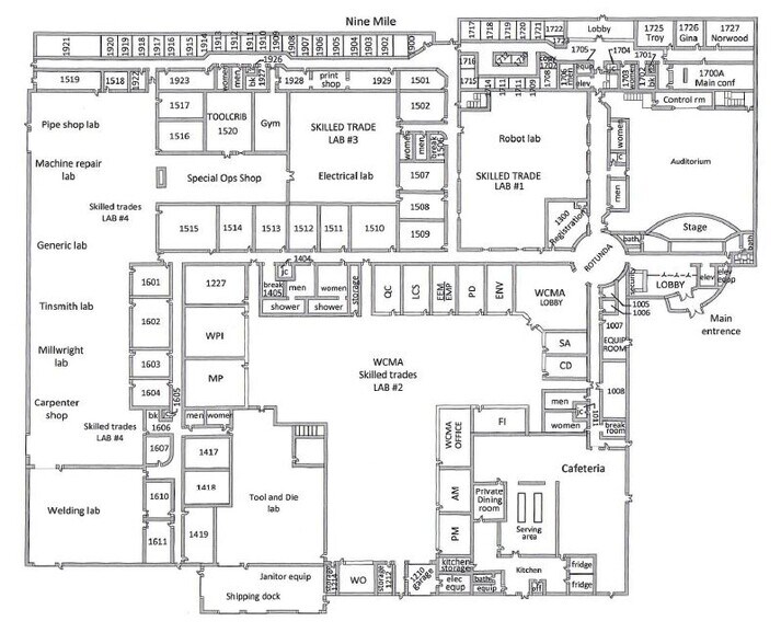 More Photos Of 2500 E Nine Mile Rd, Warren Warehouse For Sale