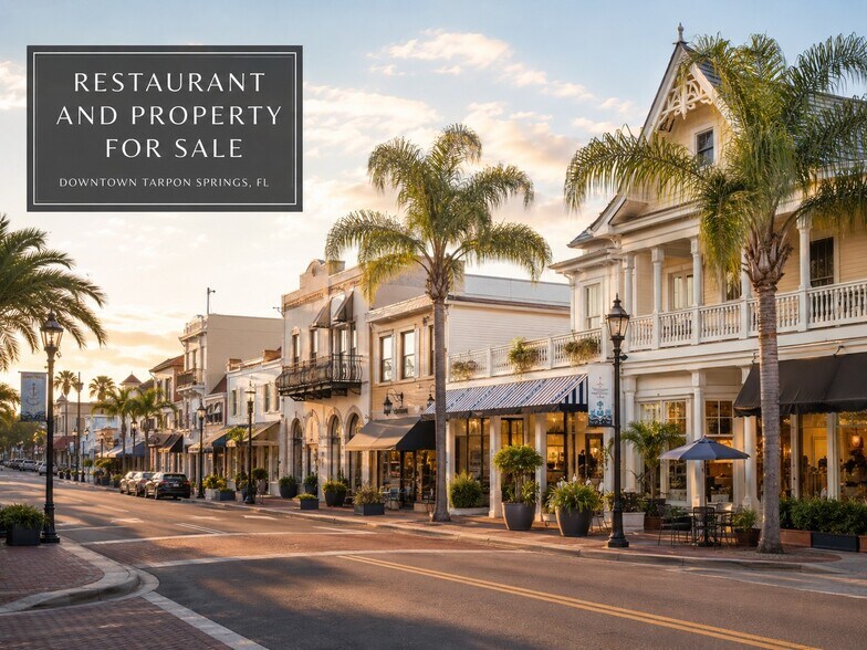 Primary Photo Of 310 E Tarpon Ave, Tarpon Springs Restaurant For Sale