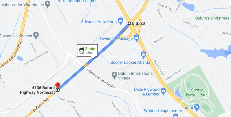 More Photos Of 4136 Buford Hwy, Duluth Land For Sale