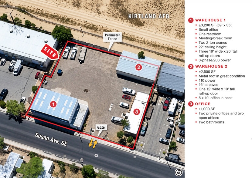 More Photos Of 8800 Susan Ave SE, Albuquerque Warehouse For Lease