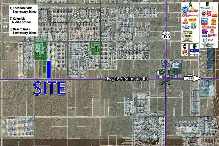 More Photos Of Palmdale Rd @ Aster, Victorville Land For Sale