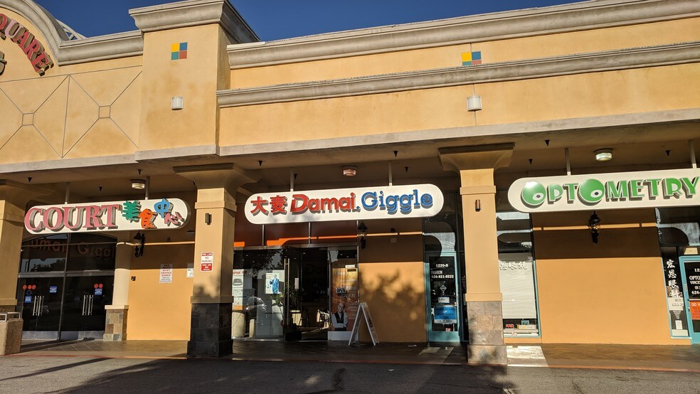 More Photos Of 1220-1300 S Golden West Ave, Arcadia Storefront For Lease