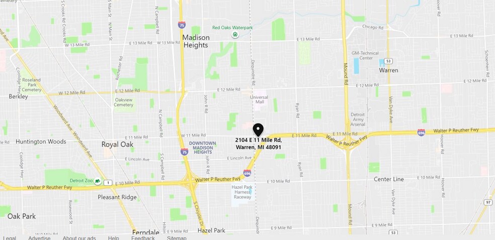 More Photos Of 2104 E Eleven Mile Rd, Warren Office For Sale