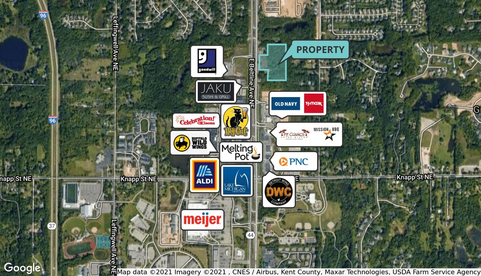 More Photos Of 2300 E Beltline Ave NE, Grand Rapids Land For Sale