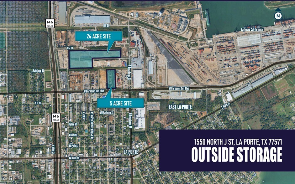 Primary Photo Of 328 E Barbours Cut Blvd, La Porte Land For Lease