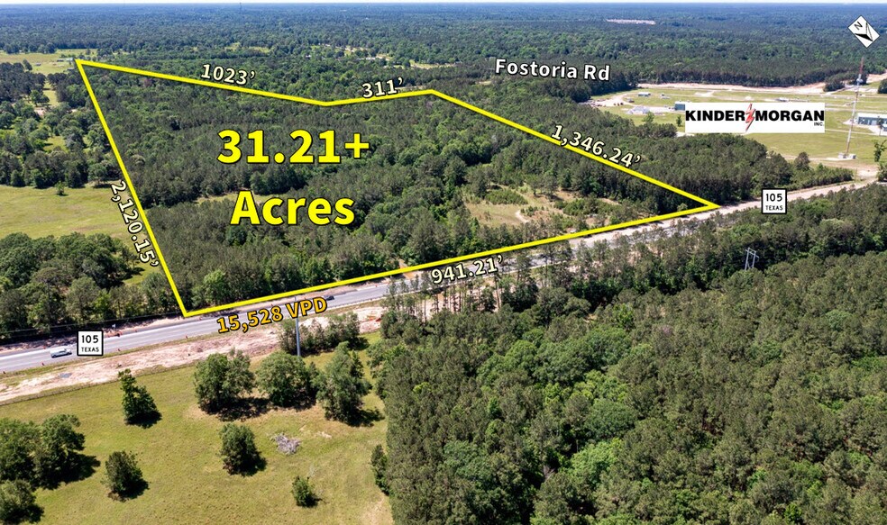 Primary Photo Of 25678 W Hwy 105, Cleveland Land For Sale