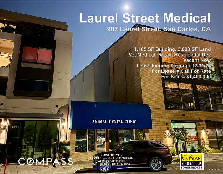 Primary Photo Of 987 Laurel St, San Carlos Storefront Retail Office For Lease