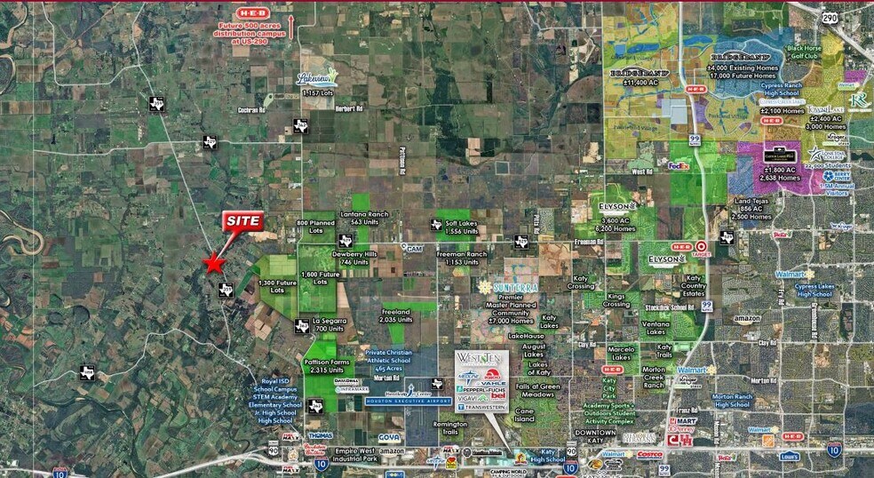 More Photos Of FM-359 and Halbison Rd, Brookshire Land For Sale