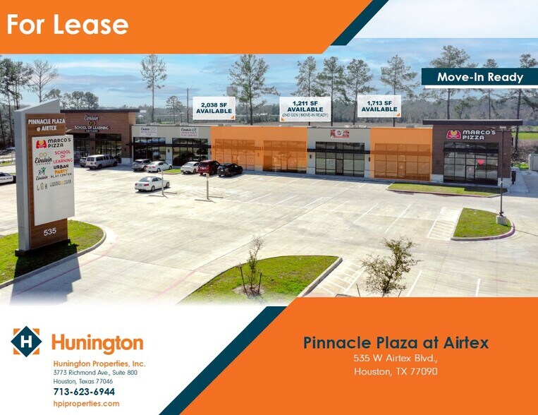 More Photos Of 535 W Airtex Dr, Houston Storefront For Lease