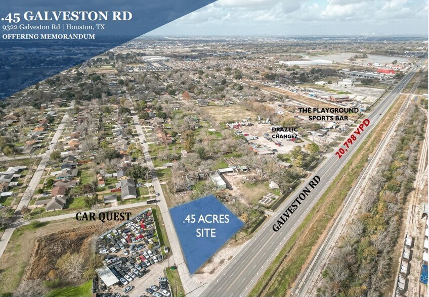 Primary Photo Of 9322 Galveston Rd, Houston Land For Sale