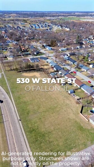 Primary Photo Of 530 W State St, O'Fallon Land For Sale