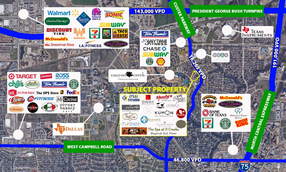 More Photos Of 2701 Custer Pky, Richardson Freestanding For Lease