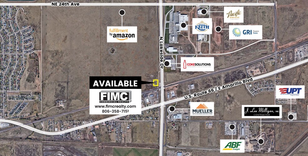 Primary Photo Of N Lakeside Dr & Amarillo Blvd Dr, Amarillo Land For Sale