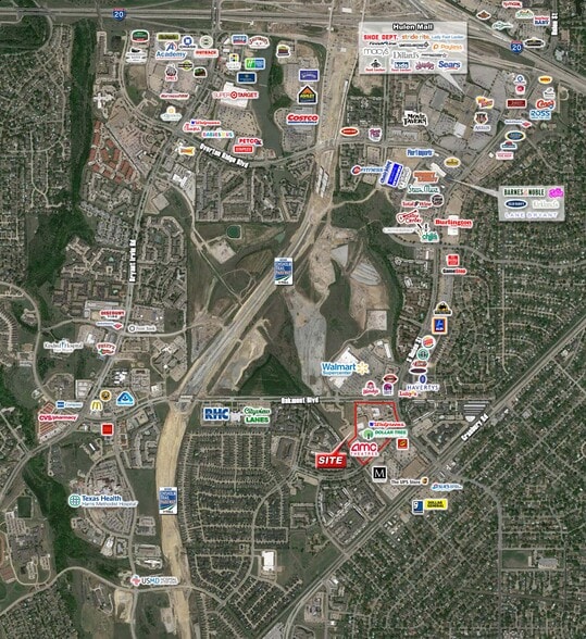 More Photos Of 6200-6207 S Hulen St, Fort Worth Unknown For Lease