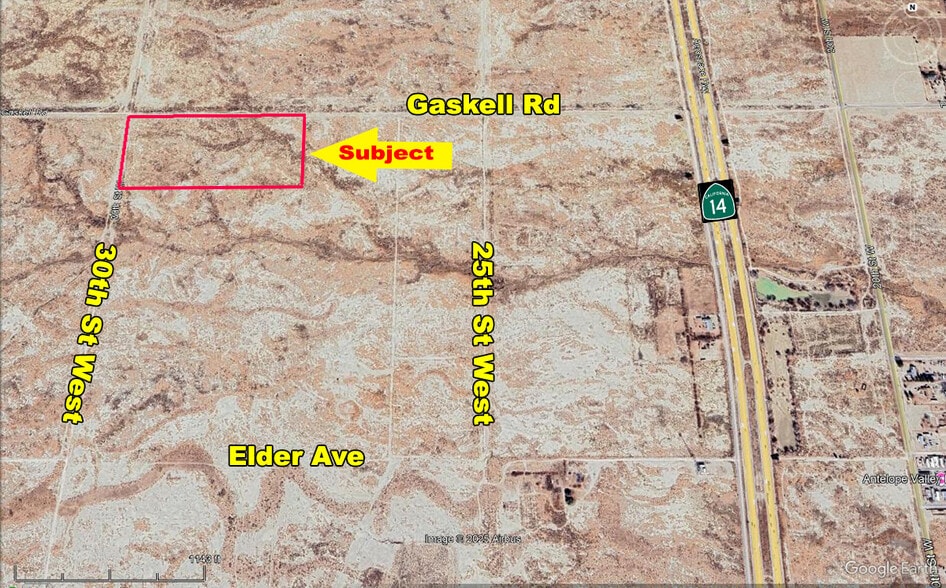 More Photos Of South East Corner of 30th St West & Gaskell Rd. Rd, Rosamond Land For Sale